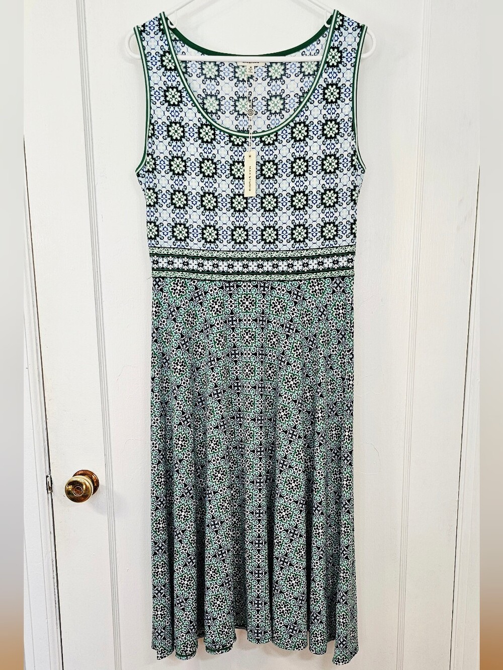 Max Studio Boh Patterned MaxDress